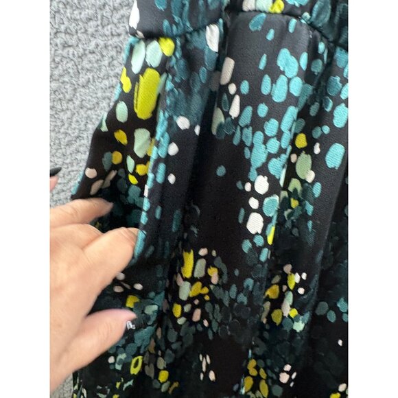 Torrid Womens Abstract Print Short Sleeve Dress Size 2 With Pockets - Picture 6 of 8